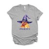 Simply Sage Market Chick Or Treat Watercolor Distressed Short Sleeve Tee - 2 of 4