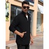 Men's Quarter - Zip Long - Sleeve Pullover, Stylish and Versatile Top for Casual and Active Wear - 3 of 4