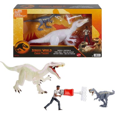 Jurassic World Chaos Theory: Darius & Baryonyx & Monolophosaurus Action Figure Toys