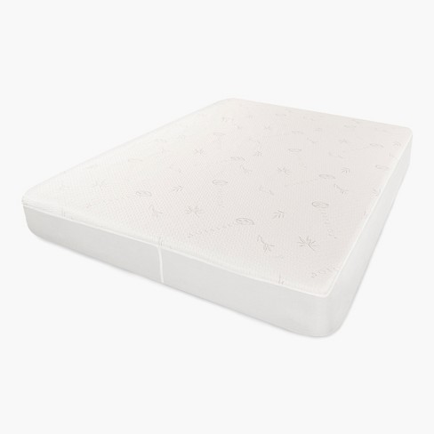 Waterproof Mattress Pad | Hypoallergenic Mattress Pad with Bamboo Topper | Queen