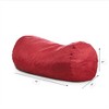 COWLOWN Cylindrical Bean Bag Chair, Removable Washable Cover for Living Room, Bedroom - 2 of 4