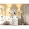 PAIHOME Elegant Wall Sconce Set with Crystal Accent, Bedroom Living Room Hallway Feature Wall Lighting Fixtures - 4 of 4