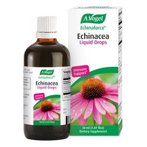 A. Vogel Echinaforce Organic Echinacea Liquid Extract – Fresh Whole Plant Herbal Supplement – Natural Immune Support Drops – Daily Wellness – 1.7 oz - 1 of 4