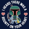 Boy's Star Wars Valentine's Day Boba Fett Bounty on Heart T-Shirt - 2 of 4