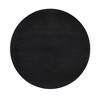 CAVINAS Round Coffee Table, Solid Wood Tray Tables, Modern Nordic Style Center Table for Living Room, Bedroom - 3 of 4