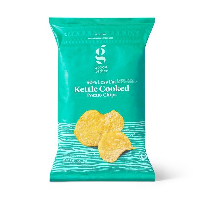 Reduced Fat Kettle Potato Chips - 8oz - Good & Gather™