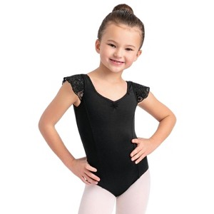 Capezio Children's Collection Flutter Sleeve Princess Leotard - Girls - 1 of 3