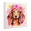 Stupell Industries Boho Wiener Dog Dachshund Wall Plaque Art - 3 of 4
