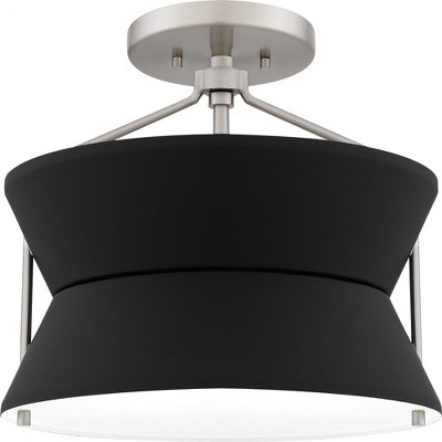 Quoizel Lighting 2 - Light Semi-Flush Mount in  Brushed Nickel