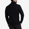 X RAY Men's Cable Knit Cowl Neck Sweater - 2 of 4