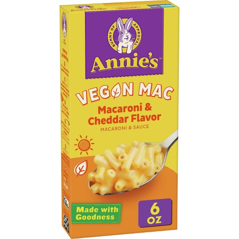 Annie's Organic Vegan Mac Cheddar Flavor - 6oz - image 1 of 4