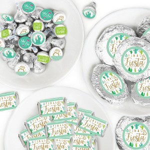 Big Dot of Happiness Final Fiesta - Last Fiesta Bachelorette Party Candy Favor Sticker Kit - 304 Pieces - 1 of 4