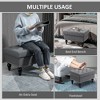 NicBex Storage Ottoman Bench for Bedroom,Storage Bench with Removable Lid,Ottoman for Living Room, Bedroom, Entryway,Beige - 4 of 4