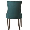 Sapphtopaz Modern Simple Wooden Dining Chairs Set of 2, Salvaged Oak Finish Kitchen Chairs with Diamond Back for Dining Room, Kitchen - 2 of 4