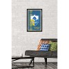 Trends International NFL Los Angeles Chargers - Retro Logo 17 Framed Wall Poster Prints - 2 of 4