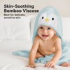 KeaBabies Cuddle Baby Hooded Towel, Organic Baby Bath Towel, Hooded Baby Towels, Baby Beach Towel for Newborn, Kids - 3 of 4