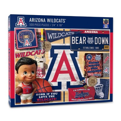 NCAA Arizona Wildcats Throwback Puzzle 500pc