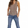 Women's Saturday Market Rib Tank - Hem & Thread - 2 of 4