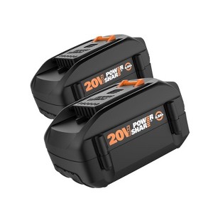 Worx WA3578.2 PowerShare 20V 4.0Ah Batteries (2 pk) : Target