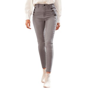 Women's High Waisted Pants - LASCANA - 1 of 4