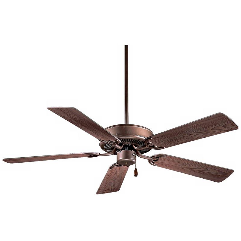 42" Minka Aire Contractor Oil-Rubbed Bronze Pull Chain Ceiling Fan, 1 of 5