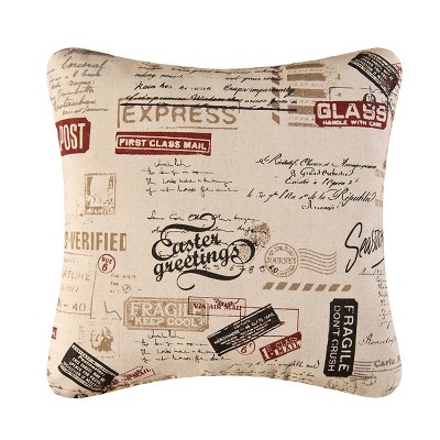 C&F Home 18" x 18" Air Mail High Definition Throw Pillow