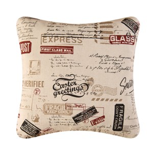 C&F Home 18" x 18" Air Mail High Definition Throw Pillow - 1 of 4