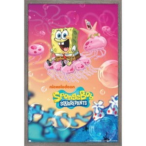 Trends International Nickelodeon SpongeBob - Water Fun Framed Wall Poster Prints - 1 of 4