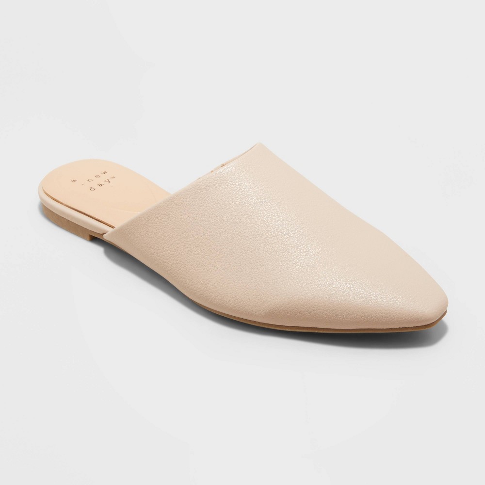 size 9 Women's Vienna Flats and Slip Ons - A New Day Nude 