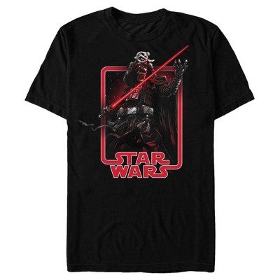 Men's Star Wars Darth Vader Smoke T-shirt - Black - 3x Large : Target