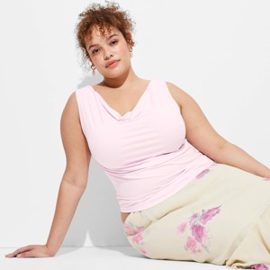 Women's Cowl Neck Tank Top - Wild Fable™ - 1 of 3