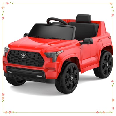 Ride on Truck Car 12V Battery Powered Kids Electric Vehicles, Licensed Toyota Kid Cars