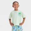 Toddler Boys' 2pc Bluey Hooray Sunshine T-Shirt & Shorts Set - Green - 3 of 4