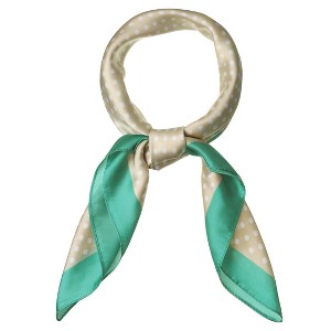 INSPIRE CHIC Women's Polka Dot Square Neckerchief Headband 27.56*27.56 inches(L*W) - 1 of 4
