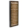 Stupell Industries Porch Rules Country Rustic, 13" x 30" - 3 of 4