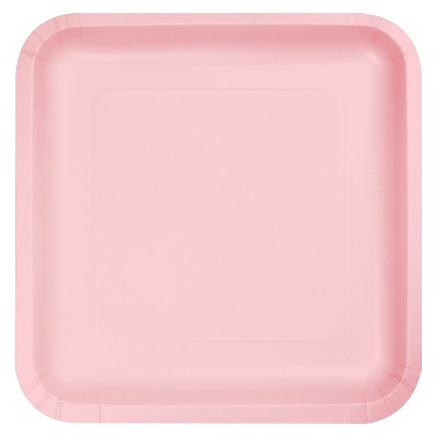 Classic Pink 7" Dessert Plates - 18ct