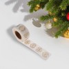 Unique Bargains Christmas Stickers for Ceramic Glass Metal Paper Plastic Peel "Merry Christmas" Lettering Matte Paper 1Pcs - 2 of 4