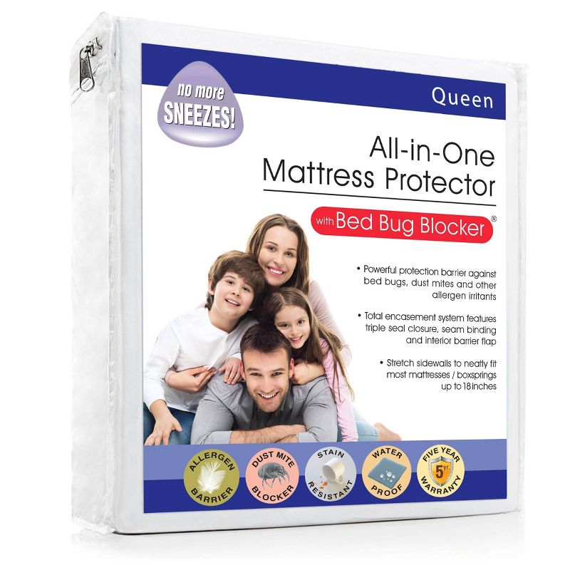 All-in-One Mattress Protector - Fresh Ideas, 1 of 11
