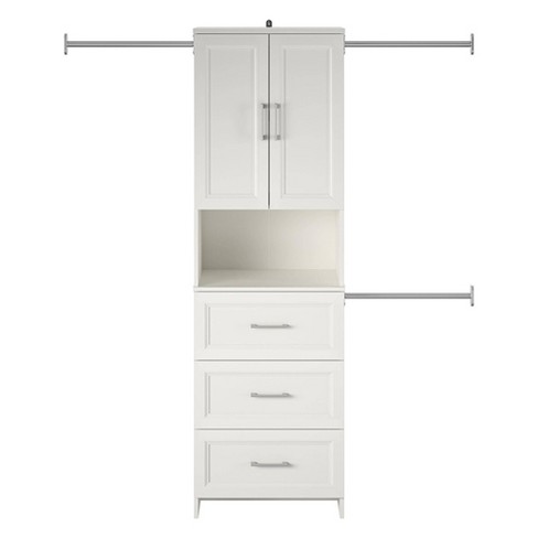 3 Drawer Cassiel Closet Storage White Room Joy Adjustable Rods Wall Anchor Kit Target