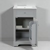 20-Inch Bathroom Vanity with Sink, Freestanding Cabinet with Soft-Close Door, Adjustable Shelf, and Ceramic Basin,Storage Vanity - 4 of 4