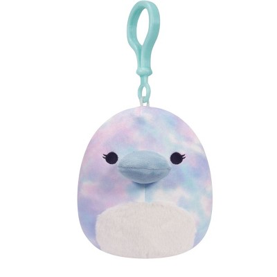 Squishmallows 3.5" Inch Clip-On Mitch the Platypus Plush With Furry Belly Toy S3-#1689
