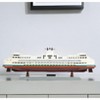 HomeRoots 11" Brown and White Washington Ferry Boat Hand Painted Decorative Boat - 2 of 4
