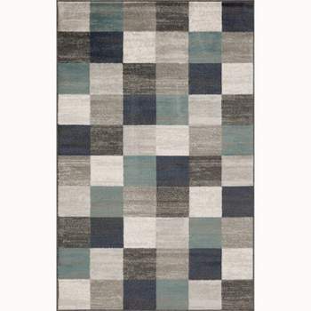 Contemporary Tile Modern Indoor Area Rug or Runner by Blue Nile Mills