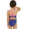 Sporti Mermaid Fancy Foil Thin Strap One Piece Swimsuit Youth (22-28) - 3 of 4