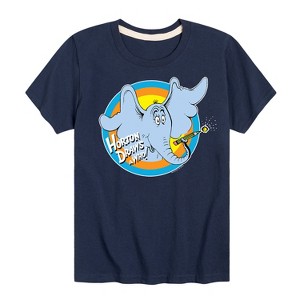 Boys' - Dr. Seuss - Horton Draws A Who Short Sleeve Graphic T-Shirt - 1 of 4