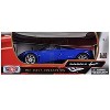 Pagani Huayra Blue with Black Top 1/18 Diecast Model Car by Motormax - 3 of 3