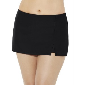 Swimsuits for All Women's Side Slit Swim Skort (Plus Sizes Available) - 1 of 4