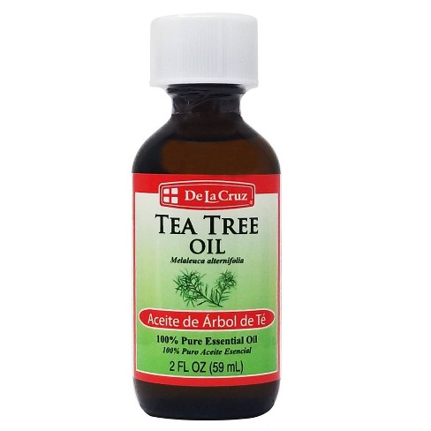 De La Cruz Tea Tree Oil - 2 fl oz bottle