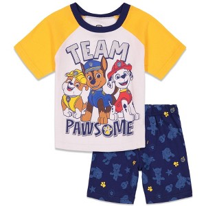 Nickelodeon Paw Patrol Pullover T-Shirt and French Terry Shorts Outfit Set Little Kid to Big Kid - 1 of 4