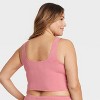 Women's Modal Blend Cropped Tank Top - Auden™ - 2 of 3